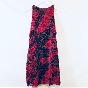 Someday Lovin red velvet dress sz M
